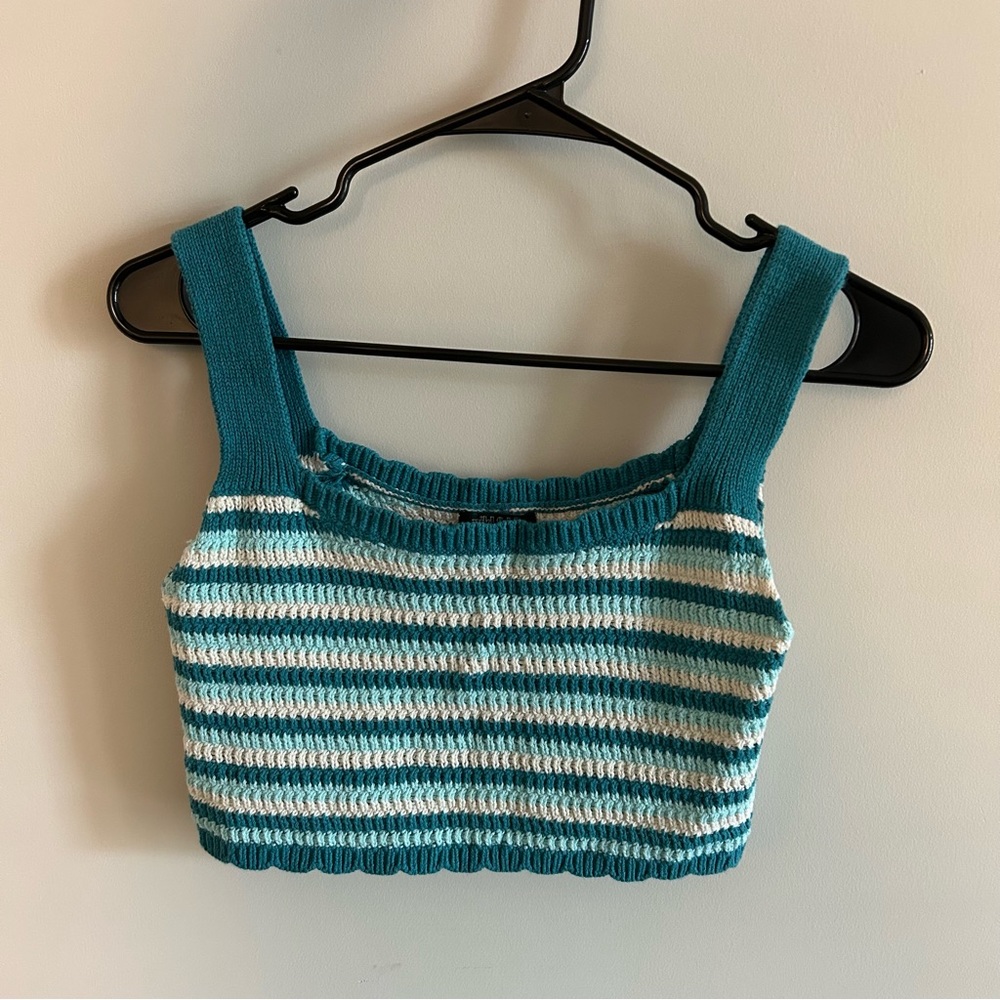 Wild Fable Crochet Crop Top